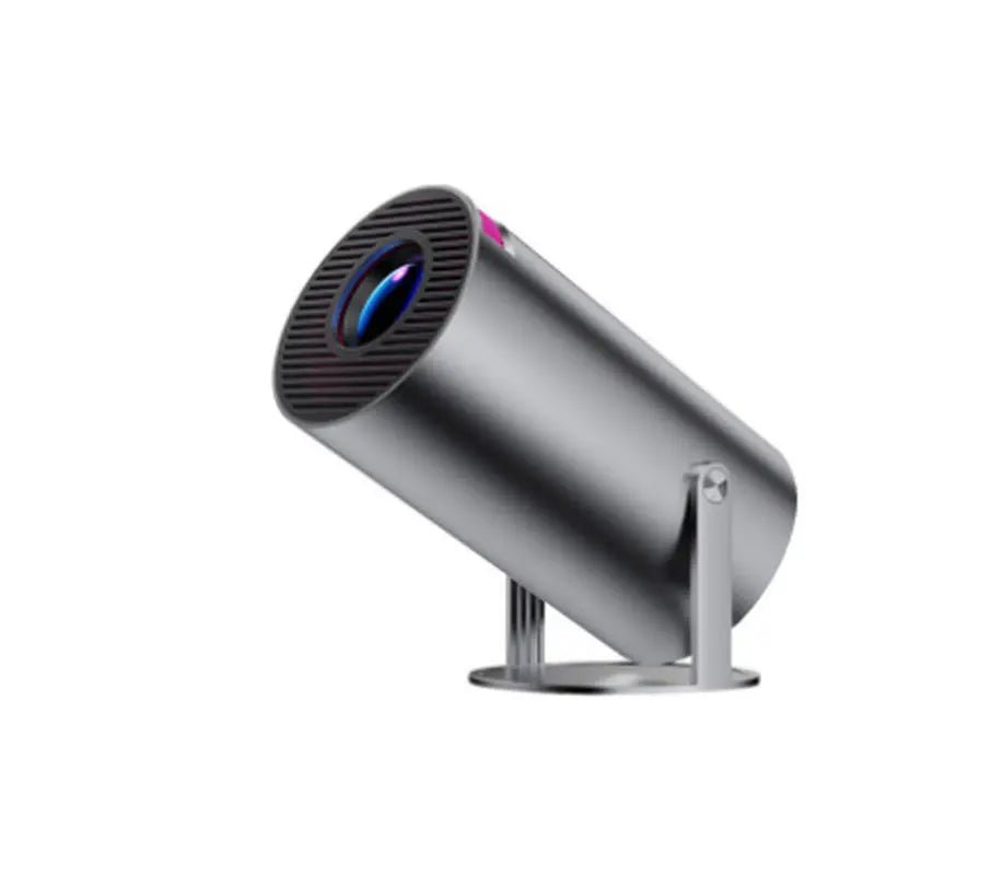 Portable Projector Small Straight Projector for Home Use 180 Degrees Projection Angle Automatic Focus Home Video Projector - NextVisionCart