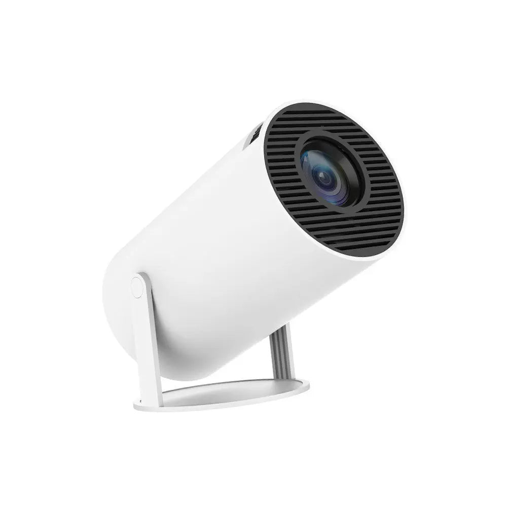 Portable Projector Small Straight Projector for Home Use 180 Degrees Projection Angle Automatic Focus Home Video Projector - NextVisionCart