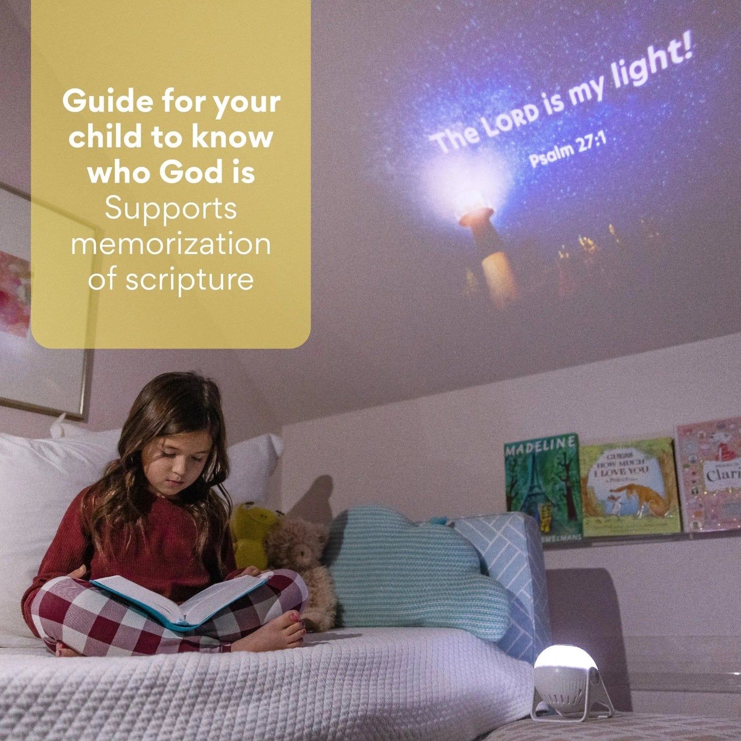 Starter Kit: Projector with Six Bible Verse Discs - NextVisionCart